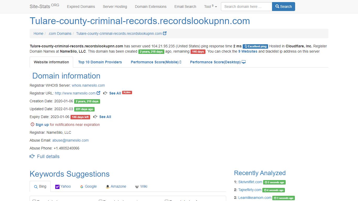 Tulare-county-criminal-records.recordslookupnn.com | 60 ...